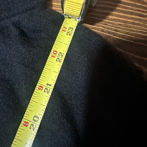 Gucci Black 100% Cashmere Mock Neck Sweater Quiet Luxury Size XS/S - Picture 8 of 11